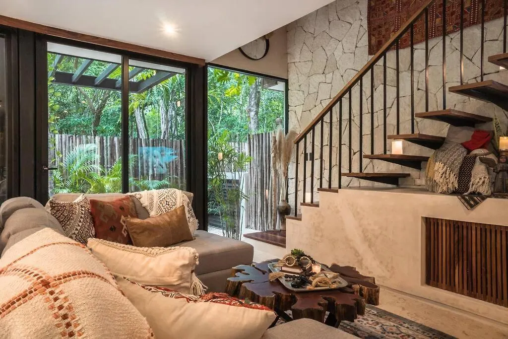 Townhouse De Lujo En La Selva Con Alberca Privada Apartment Tulum Mexico