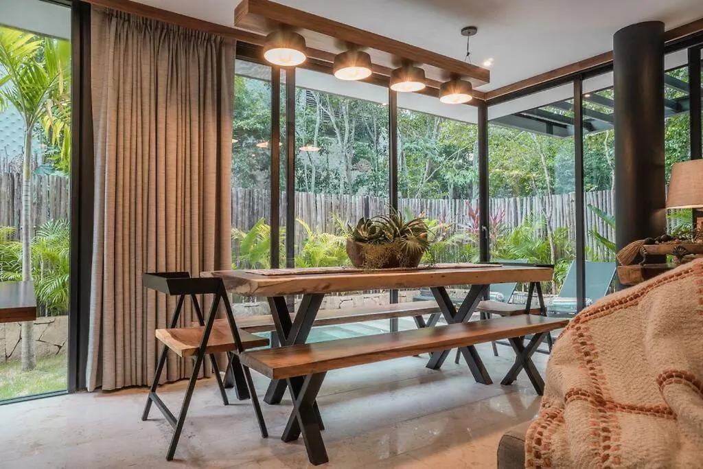 Townhouse De Lujo En La Selva Con Alberca Privada Apartment Tulum Mexico